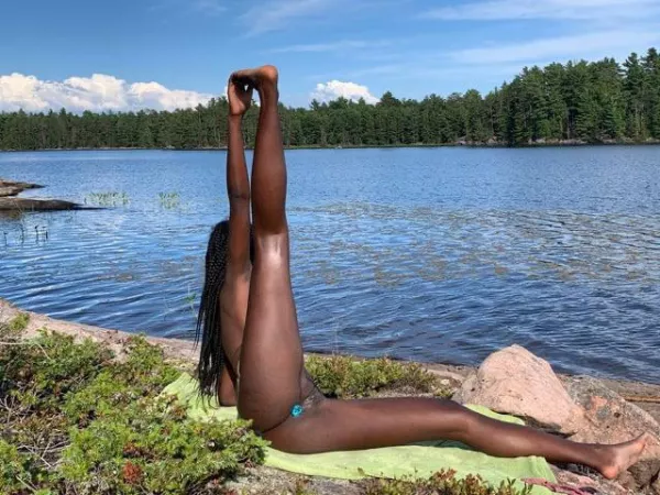 I wanted to show you my holes and flexibility 🤪 by Slutmeatcunt