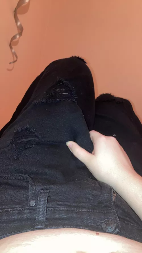 I was about to get ready to go sleep, but he woke up. by BootyBoySam