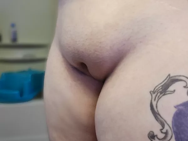 I was always ashamed of mine until I found this subreddit. First post. Here's my chubby mound! by Artemis-Jane