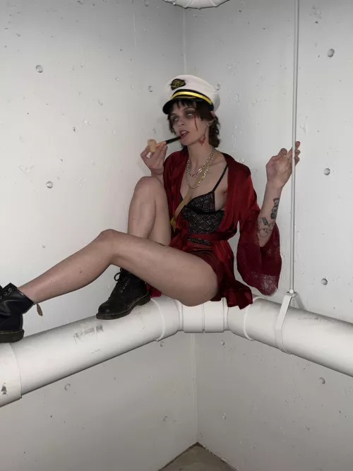 i was an undead hugh hefner for halloween, currently accepting bunny applications for my mansion by slutsinluv