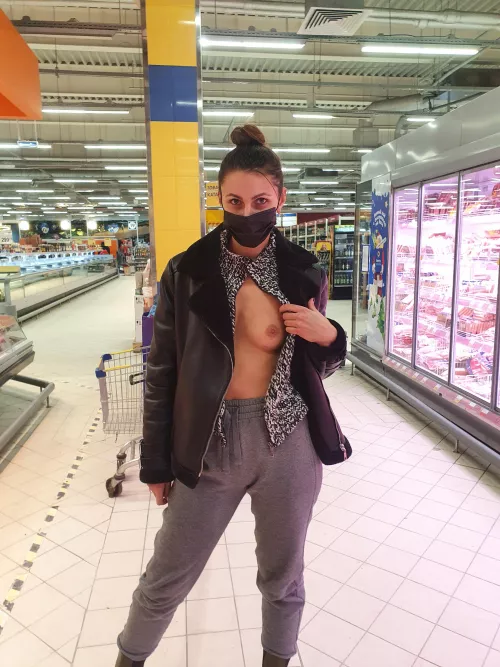 I was caught on security camera 🤭 by sharing_beauty