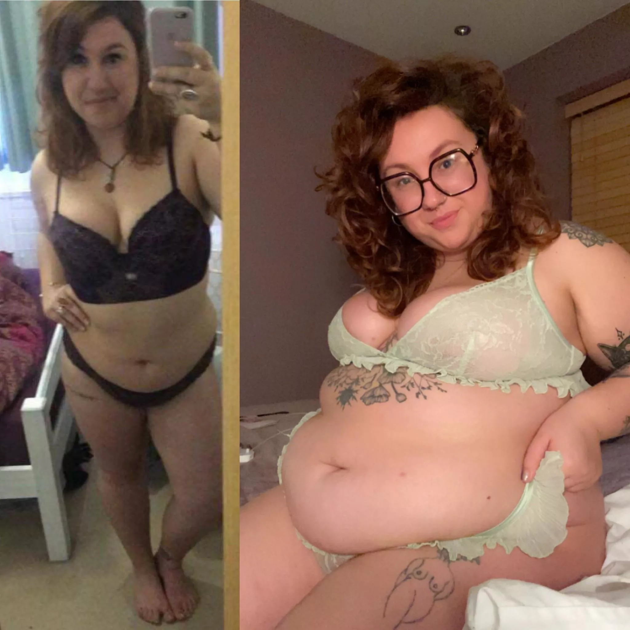 i was curvy before, but how would you describe me now? 🙈 posted by freya_fox24