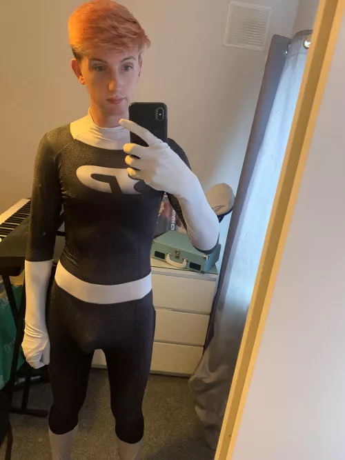 I was Danny Phantom for Halloween (and couldn’t hide the bulge 😅) by Dillon-Daytona