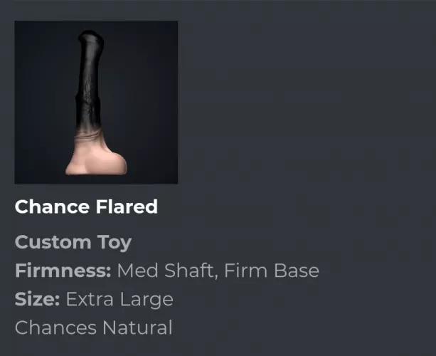 I was finally able to make a custom boy in the size and firmness I wanted. 😌 by I_Have_Yellow_Fever