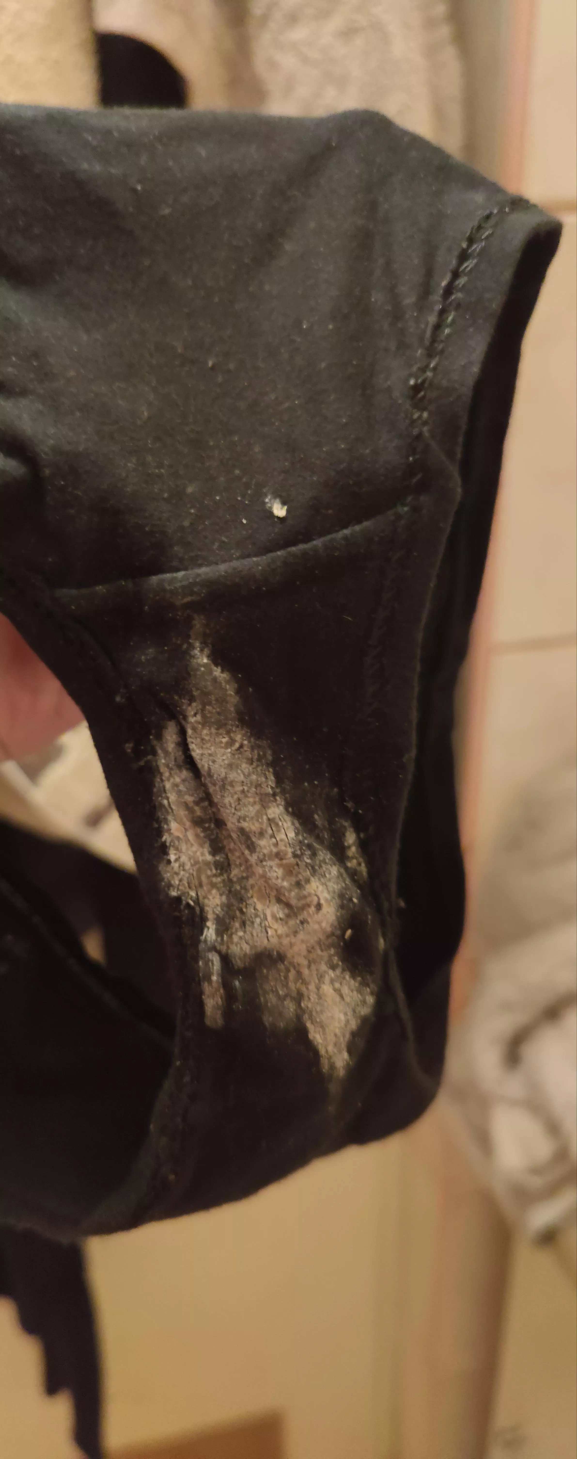 I was hide my dirty panties at my friend bathroom after i suck his big delicious dick. He send me this pick today 😍 Would You smell my dirty panties? posted by DirtyBettyGW