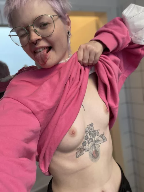 I was in the mood for some quick naughty pics at work today. Don't tell my coworkers. by AliceEden_