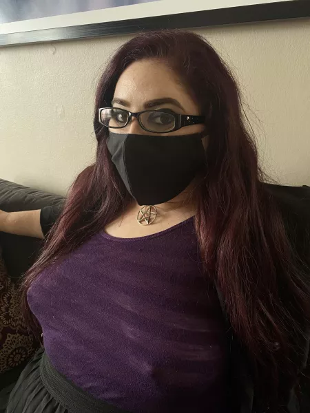 I was reprimanded for wearing this top at work...I don't quite understand why.... by Black_Magick_Luna