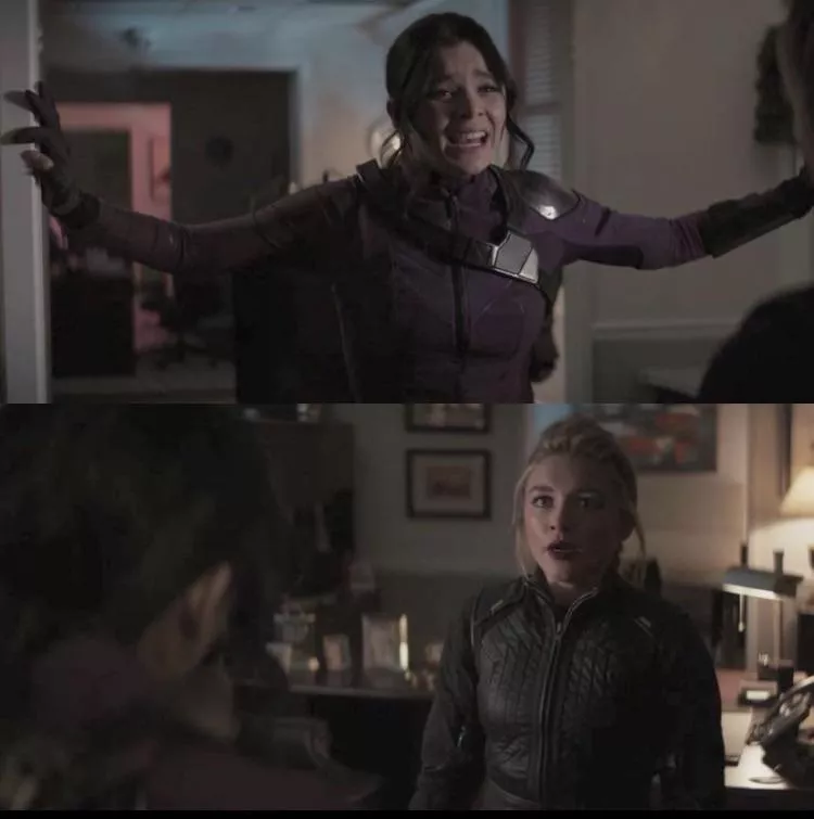 I was so expecting a tickle scene here, but I was let down. Such a perfect tickle position! (Spoilers for Marvel’s Hawkeye!) posted by mrfeettickler