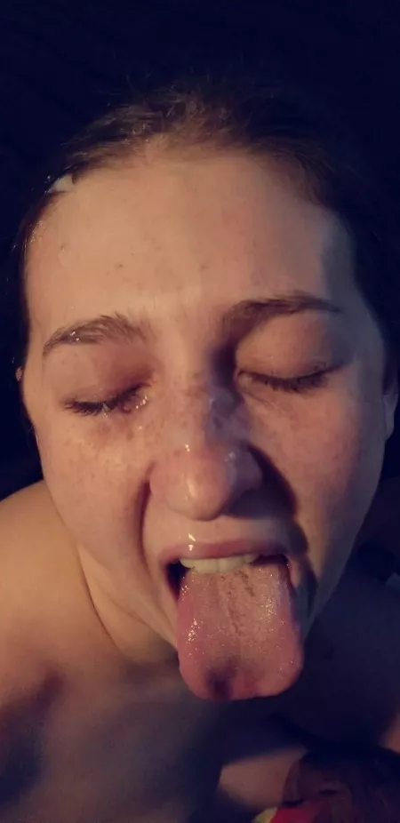 I was so fucking passed that he got cum on my hair and eyelashes😩 by lexxiskybabe