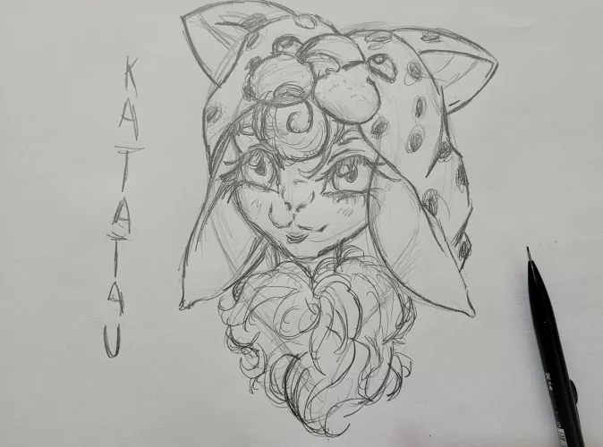 I was thinking of drawing this drawing digitally, is it worth it? by Katatau__