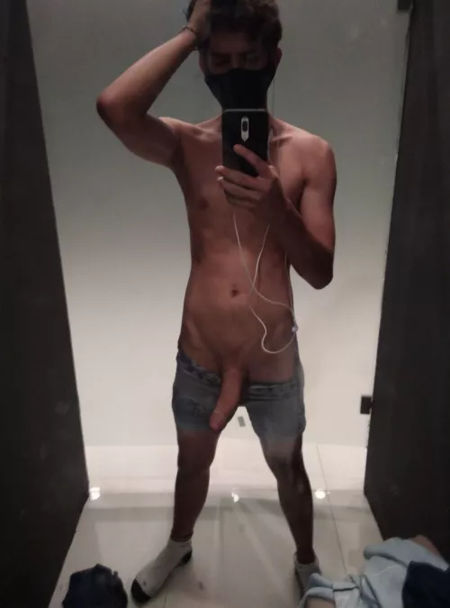 I was trying some clothes but God I can't resist the tentation by MetaMetaBoy