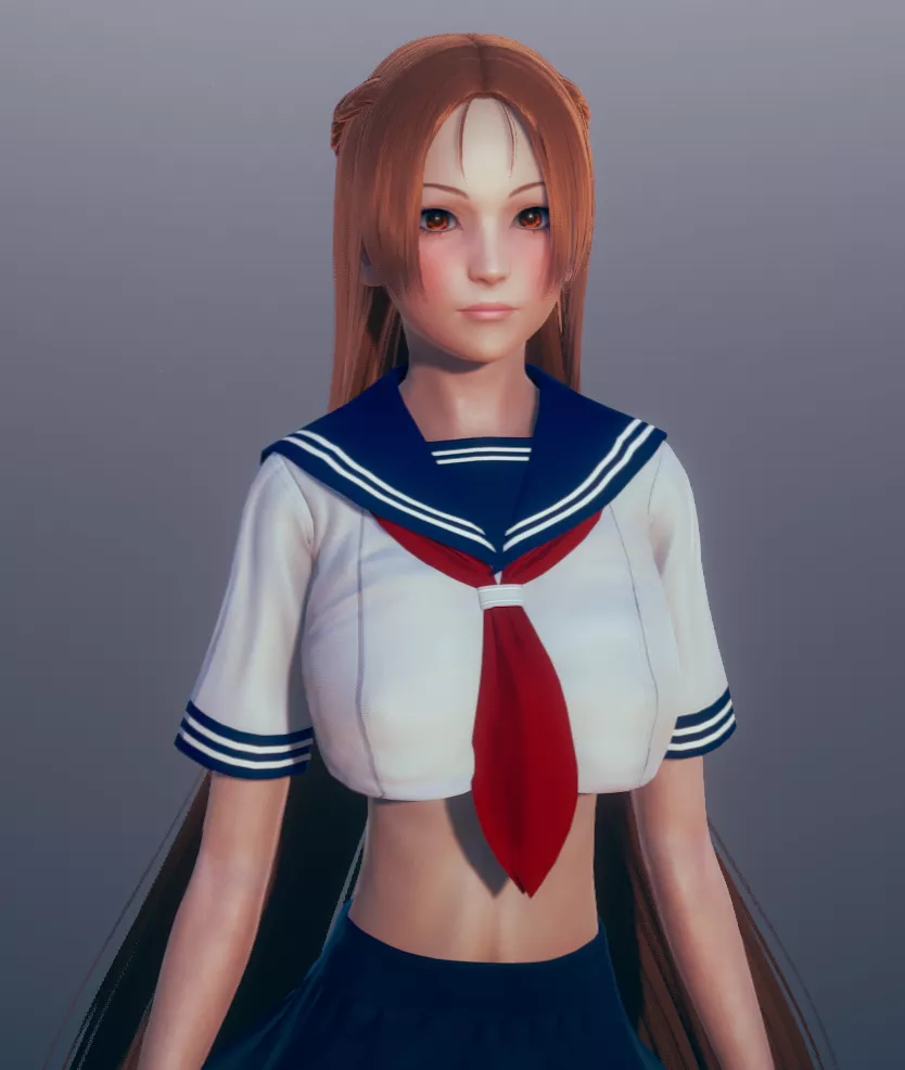 I was unhappy about my first Asuna so i recreate her face. Cards on my profile! posted by MathematicianOk3064