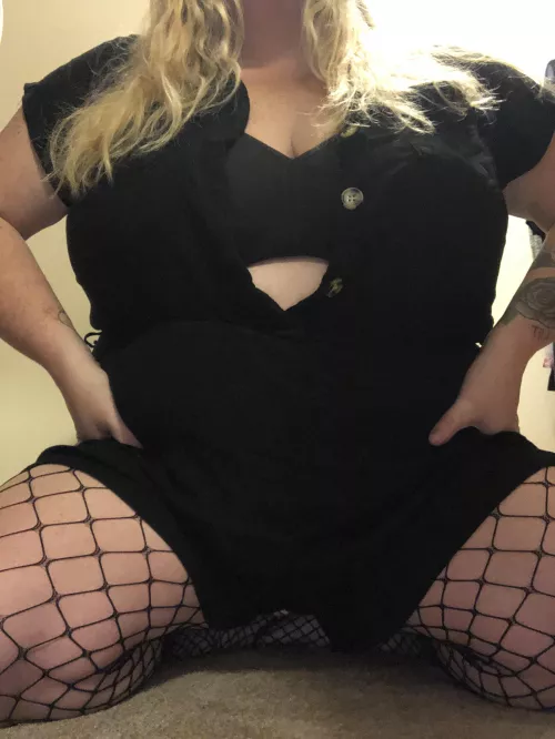 I wear them out under my clubbing clothes just so you know I’m bout a lot ;) by bbwcherrybomb