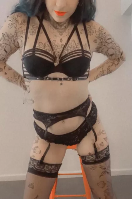 I wish I was covered in tattoos…or maybe something more fun…Any ideas?😏💦 by brittl3z