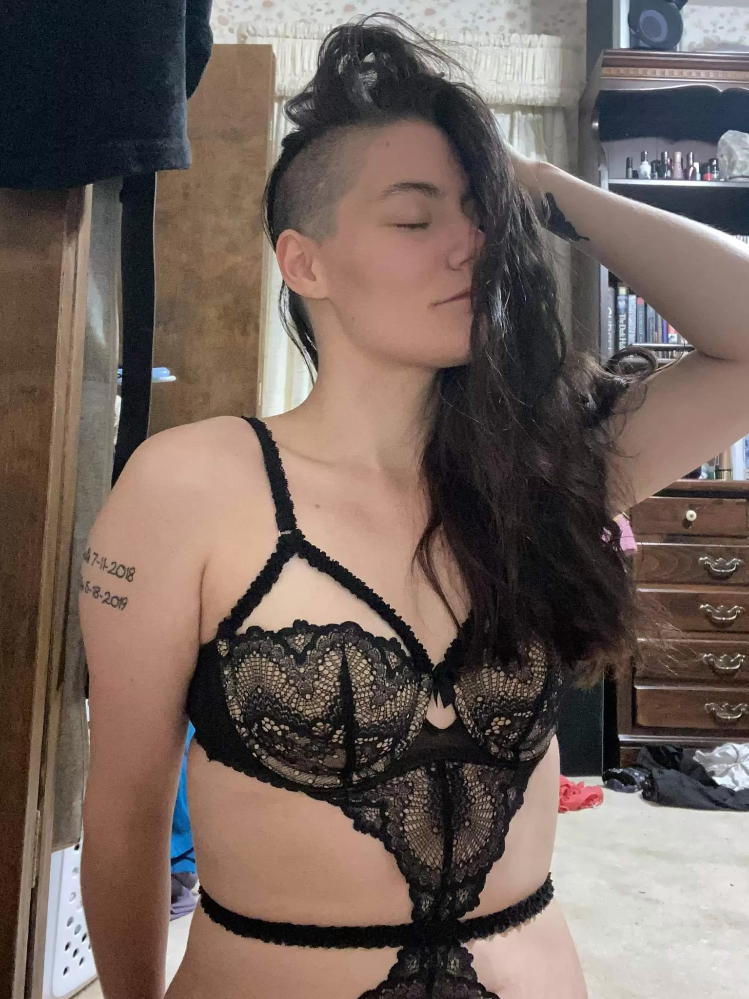 I wish I was riding your cock right now... 😊 posted by horrorandchill_