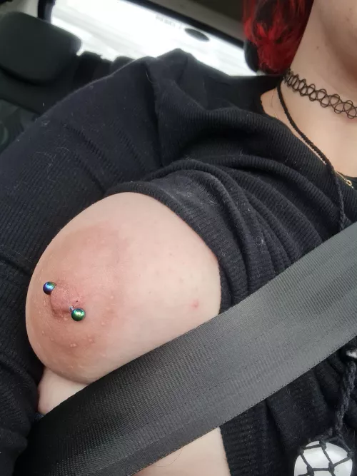 I wish someone was here to play while I drive with these out 💟💟 by frostystrawberryy