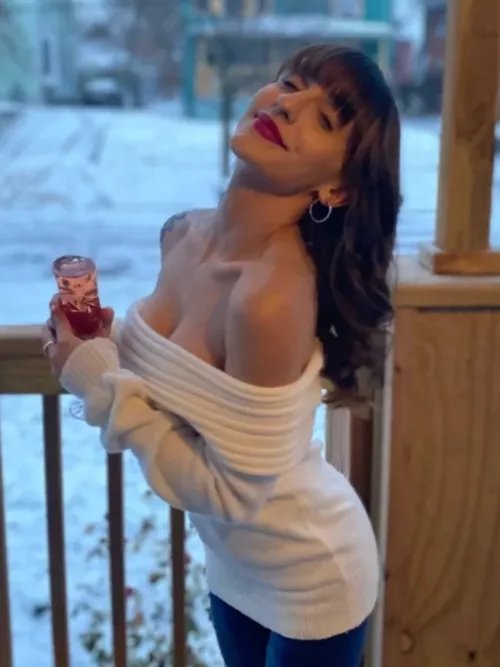 I wish that sweater would slip down a bit 😏 by tempTIFUaccount