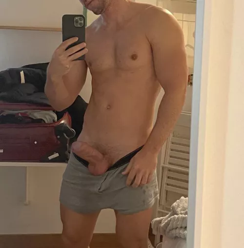 ❗️❗️I woke up so hard this morning .I Need you get down my cock .Maybe with Your Hole or mouth😏🍆💦👅 by Cuban_Hot