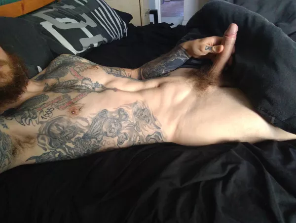 I woke up very hard this morning. Who wants to lend a hand? by J-Cea