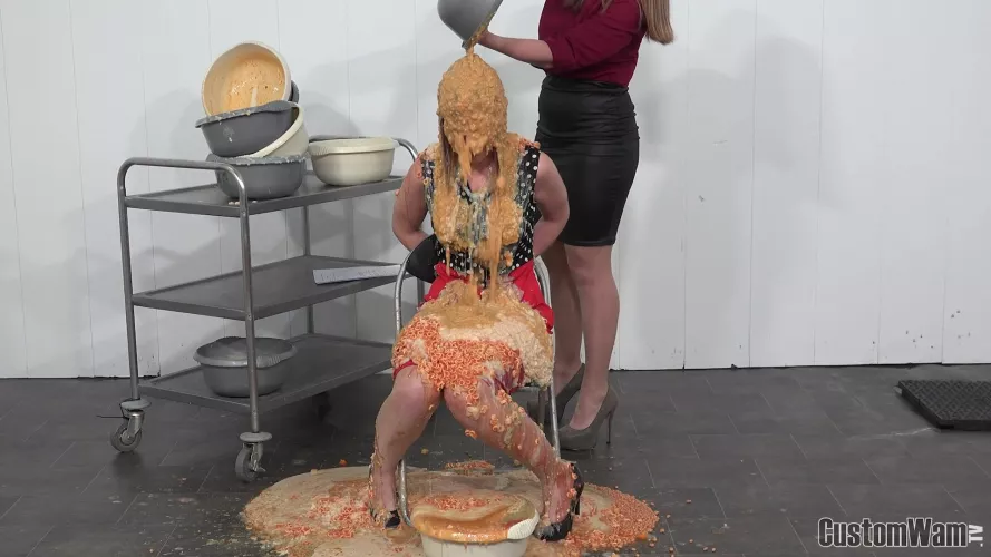 I wonder how it feels to have this much food poured on you by _Anonymous_Account_