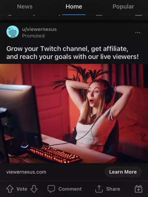 I wonder how many people they attracted and who thought it is a good idea to pay for an ad on Reddit for something like this. by ShinjiRL