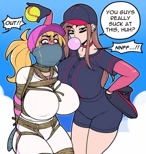 I wonder what could possibly make them suck at softball so much? by AwesomeNiss21