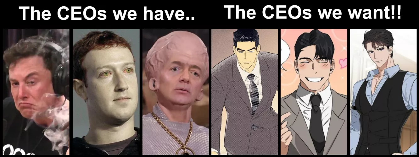 I won't apologise for this. I'd work for a yaoi ceo in a heartbeat!! by BobTheCrackQueen