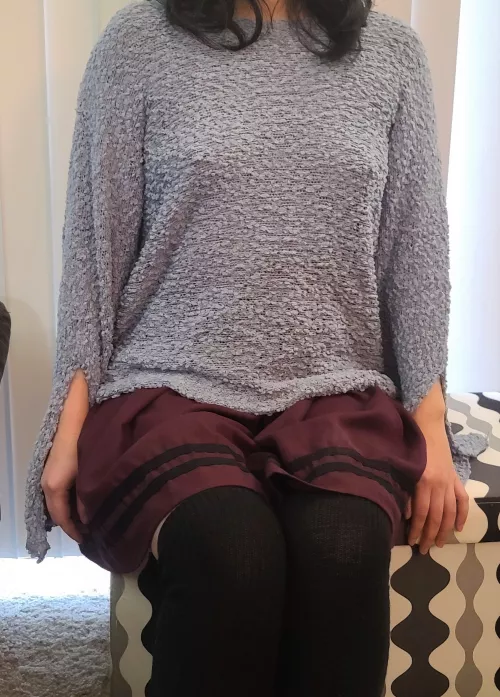 I wore this out to the theater, might be my new favorite sweater by something04something