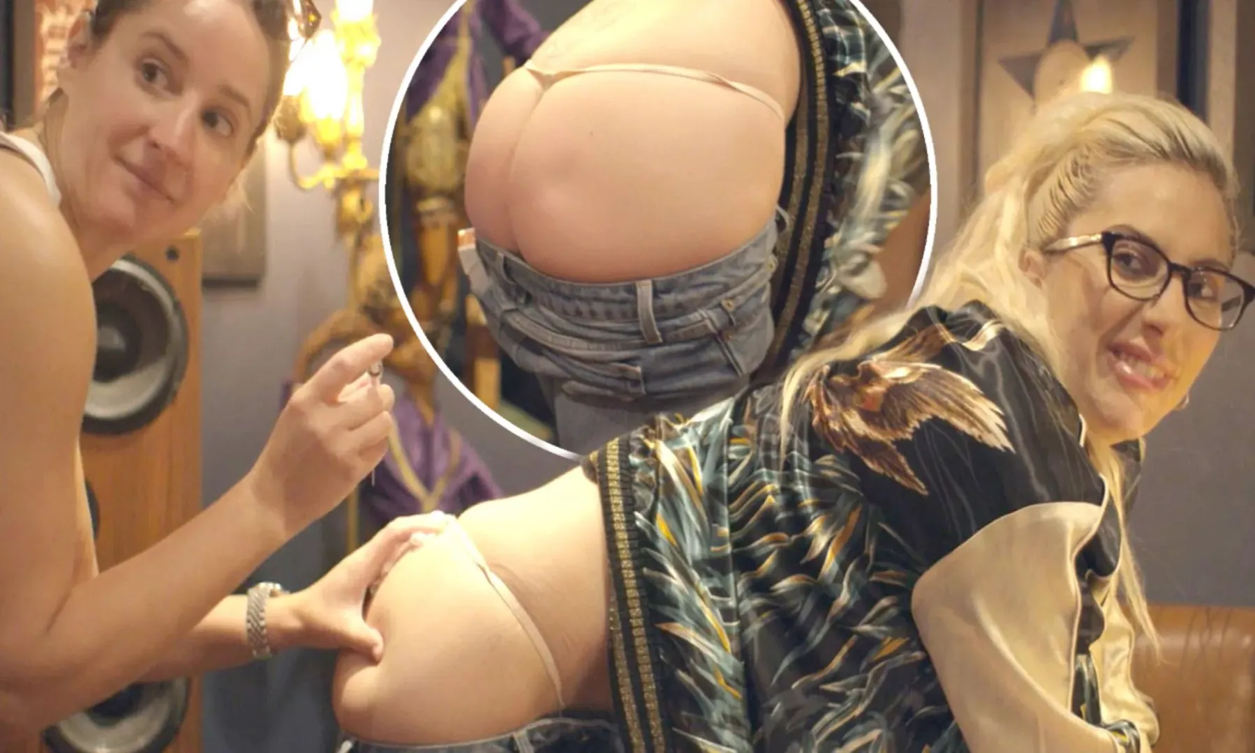 I would love to get up close and personal with her perfect butt. posted by Kyle_Singer