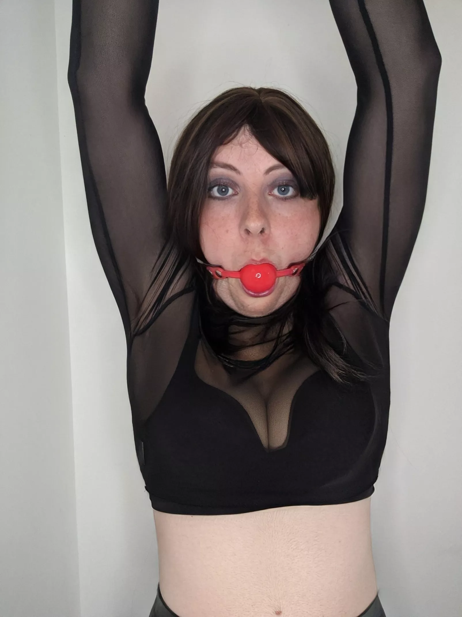 I would told to be quiet and do as he said... posted by BDSMPony