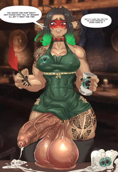 I wouldn’t mind some extra cream… [Streatchybear] by TRIGGEREDBaka