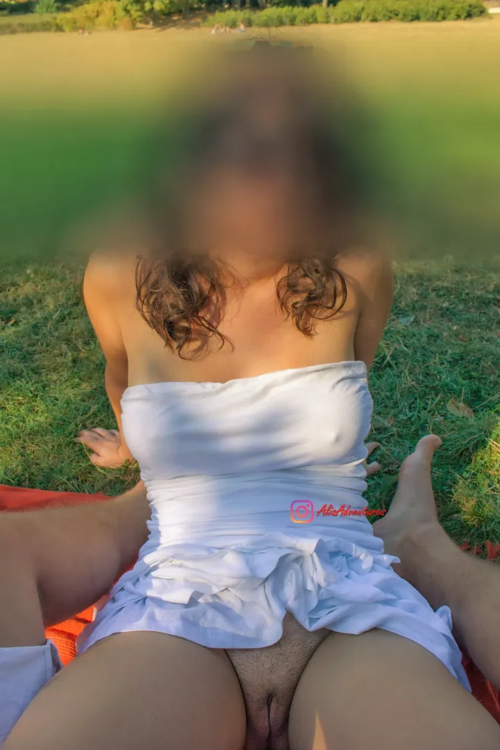 I wrapped my legs around his back exposing my pussy and he fingered me until i couldn't hold my moans and came in public! [00:00] by aliaadventures