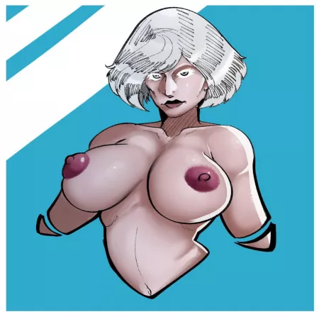 Iana boobies doodle (OC) by DamnedCanuck
