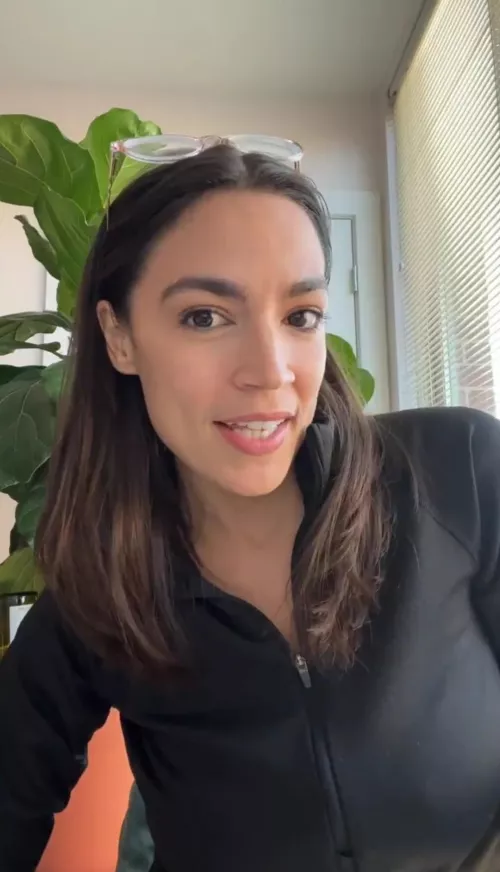 I'd absolutely love some spicy pillow talk with AOC by XLJamieSnack