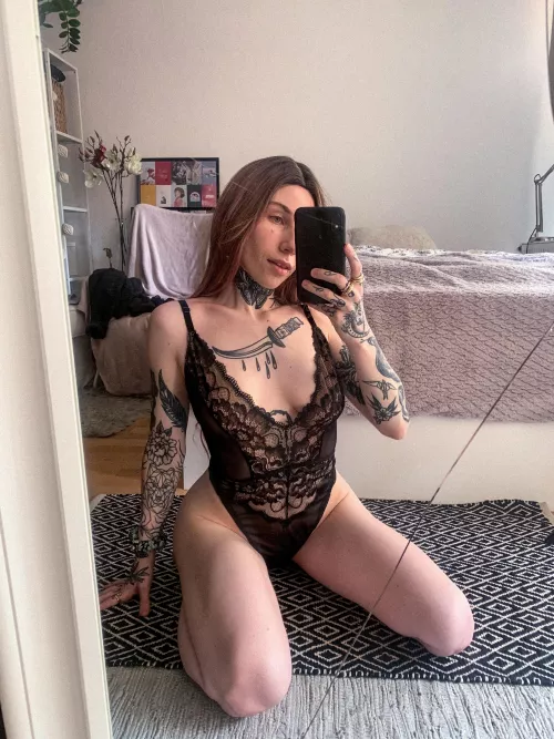 I’d like to wear this bodysuit on our first date by Sophiiechens