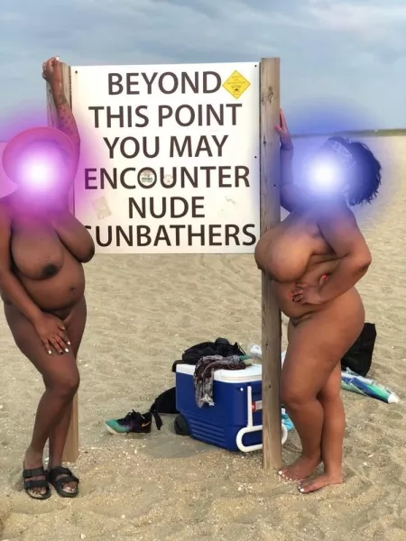 I'd love to encounter these two on a beach by Udderluvr2020