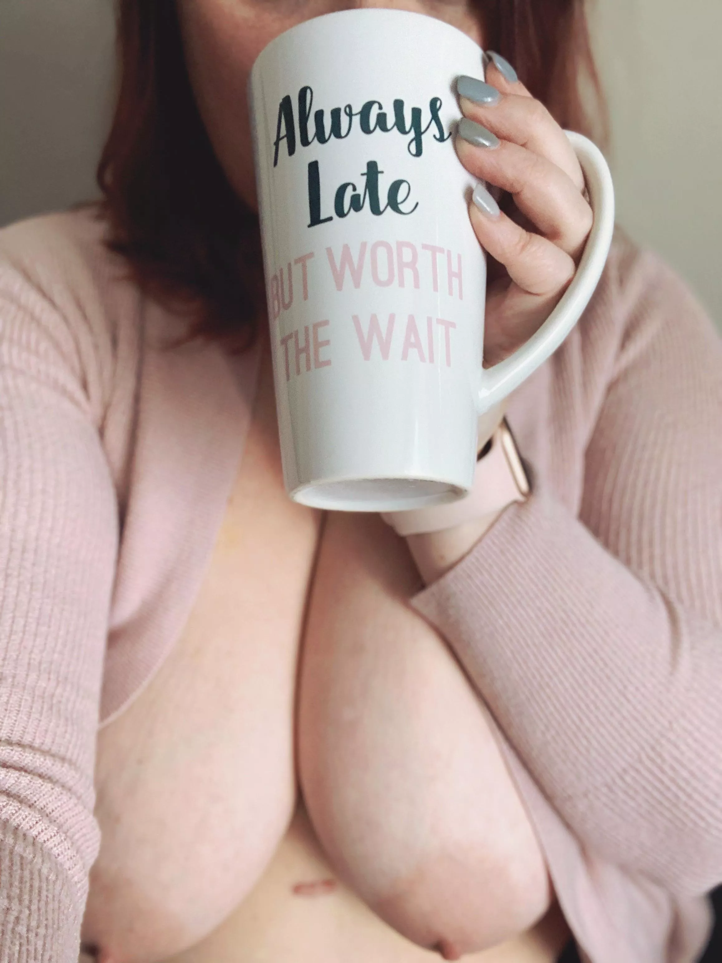 I’d never dream of making you wait posted by Lavender-Lydia