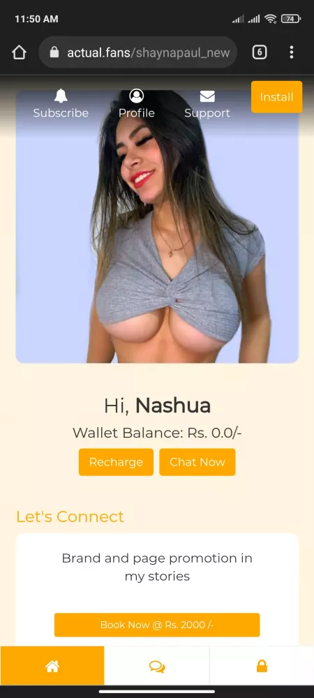 If anyone wants her content dm me by iaintnoconman