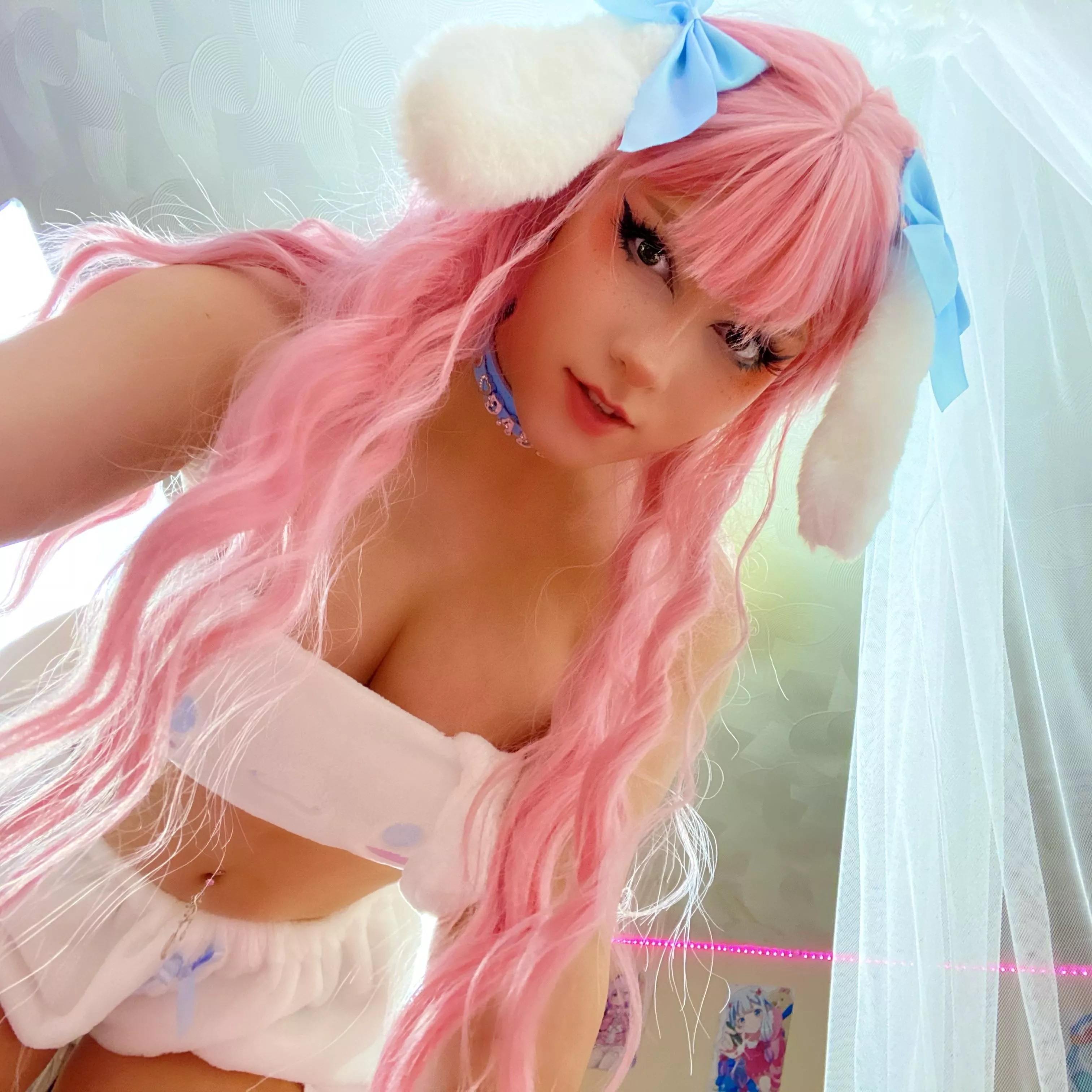 If Cinnamoroll was human🐰🐇💗 posted by PriscillaWolff