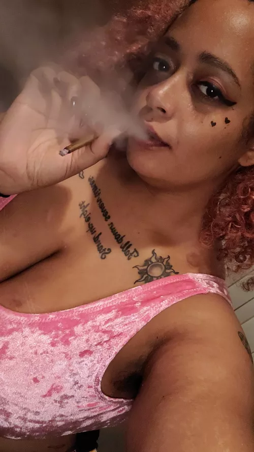 If I could smoke all day I would and there's nothing wrong with that. by kittysloot99