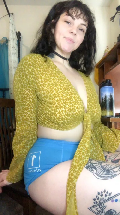 If I do a really good job you’ll keep me as your play thing… right? 🥺👉🏽👈🏽 by NadyaBorovskii