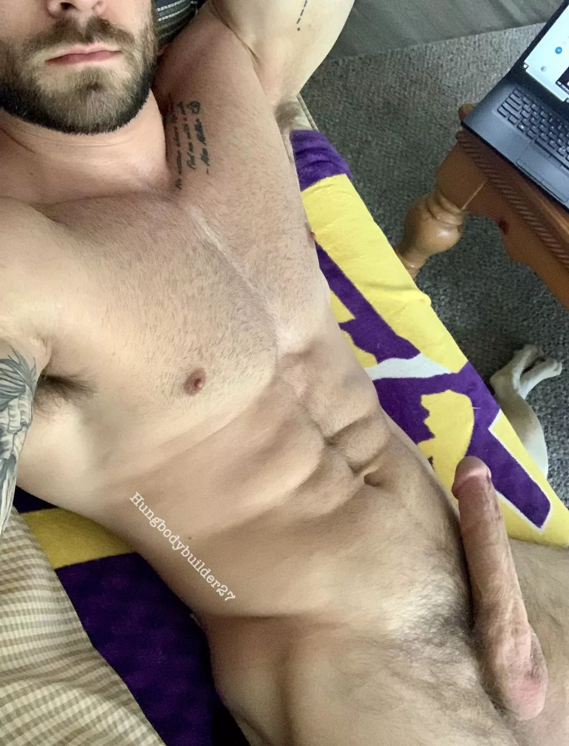 If only my boss knew this was “working” from home posted by hungbodybuilder27