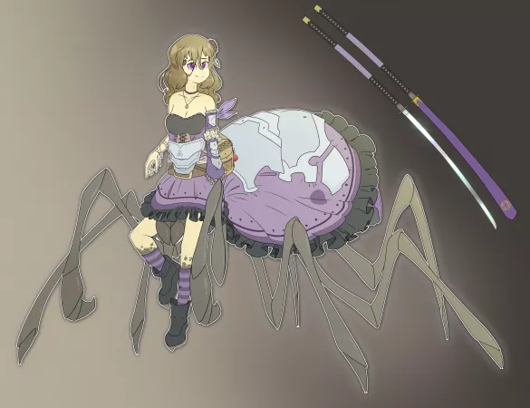 If she has human genitalia, it's pretty well guarded by MonmusuAficionado