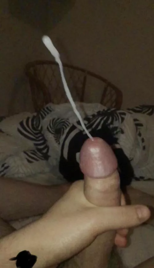 If there’s enough interest I’ll post the video from this cumshot :) I cum way more when somebody does it for me or when having sex. Maybe I need to get a video of that? by Curiousme_27