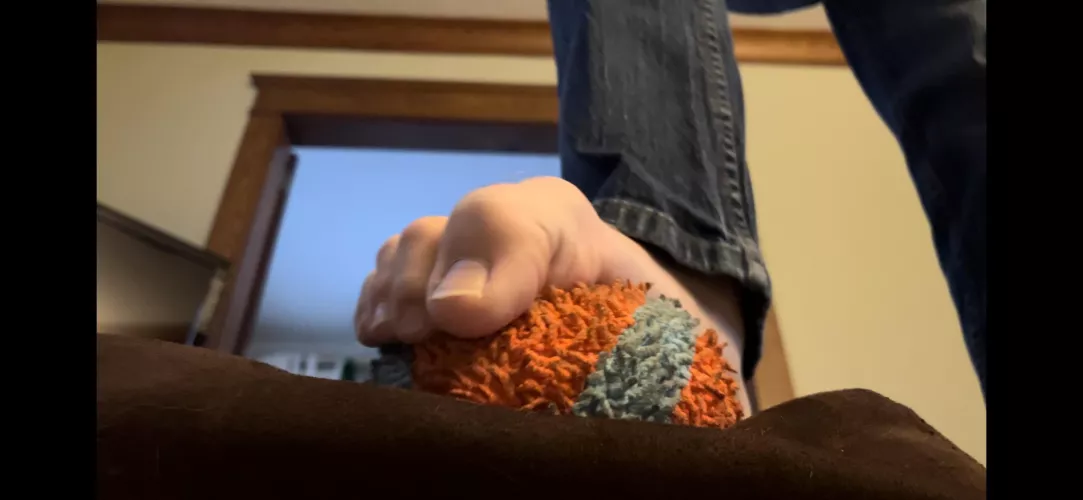 If we were roommates, would you let me wake you up like this? 😛 by MyrosFeet