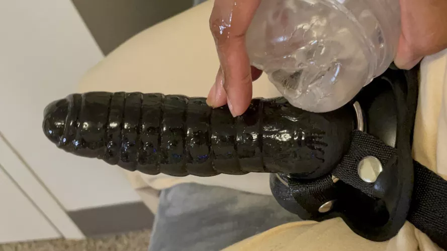 If you could only hear the messy wet sounds this makes. What sounds would your ass make?