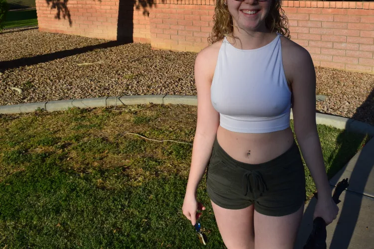 If you couldn't tell, I love being braless! by Lilly_in_Bloom