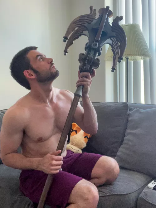 If you know who’s staff this is, I love you. by bakutaru