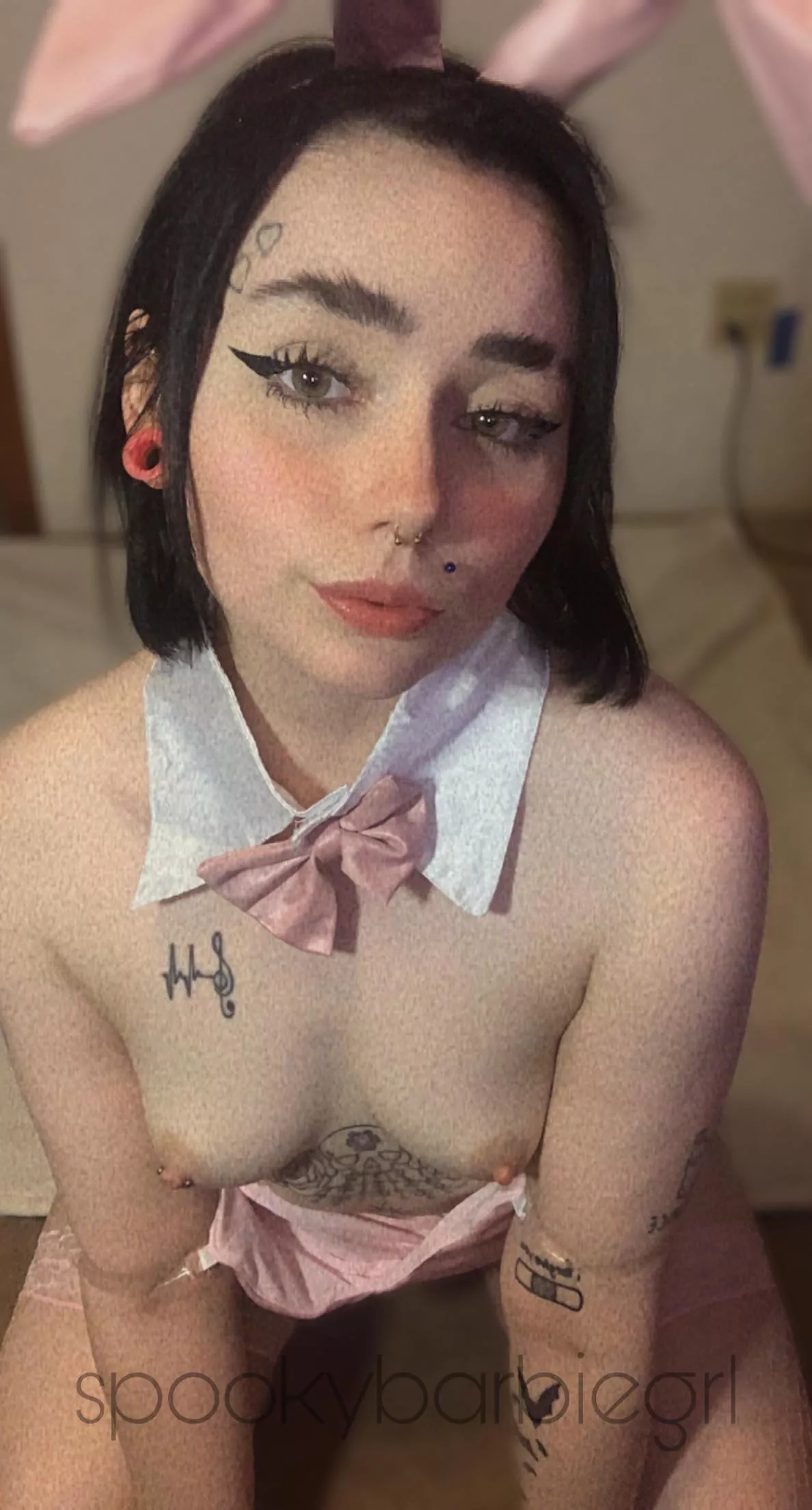 ⬆️ if you like little tits 💦💕 [f][oc] posted by spookybarbiegirll