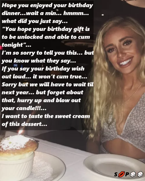 If You Speak Your Wish, Will it Cum True? by bknd92